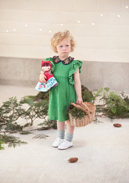 Lilliputiens - obojstranná rozprávková bábika - Červená Čiapočka