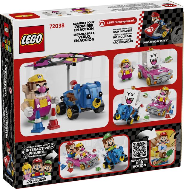 LEGO® Super Mario 72038 Mario Kart™ – Wario a King Boo