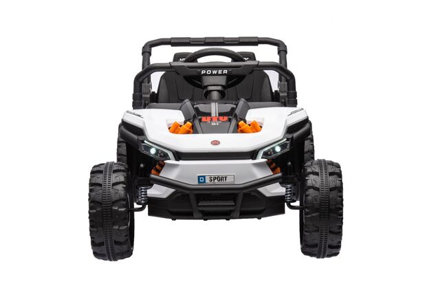 Elektrické autíčko UTV Small 12V, biele, Pohon zadných kolies, 12V batéria
