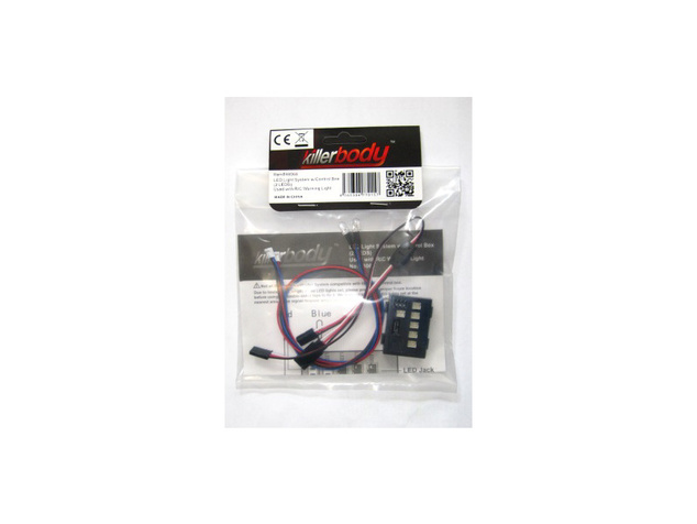 Killerbody svetelná sada 1:10 2x LED, riadiaca jednotka