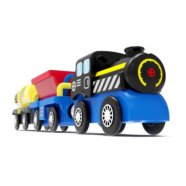 2Kids Toys Parný vlak nákladný na batérie