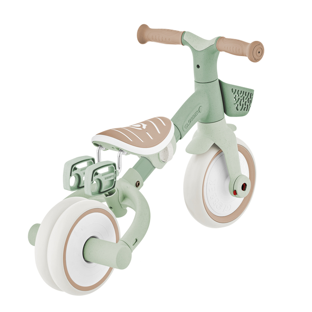 Globber detské odrážadlo trojkolesové - Learning Trike 3in1 PLUS Ecologic Pistachio