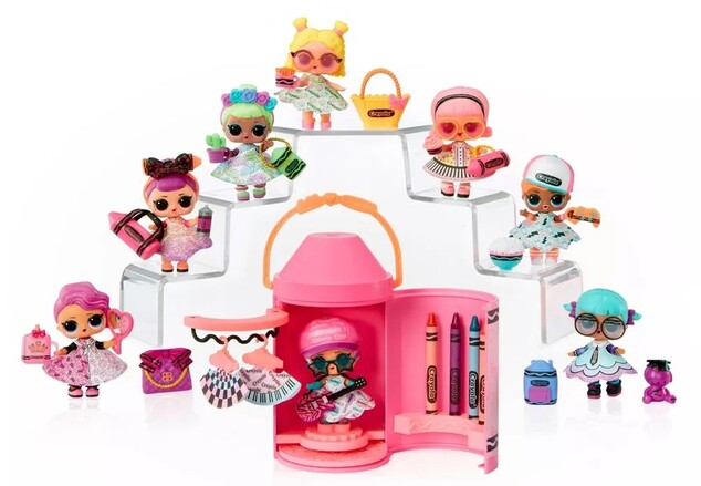 L.O.L. Surprise! Loves CRAYOLA Štúdio s bábikou, PDQ