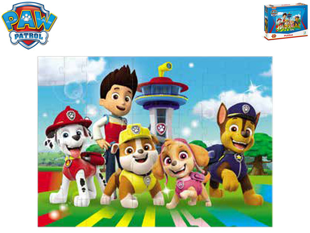 Puzzle Paw Patrol 32x23cm 60 piese