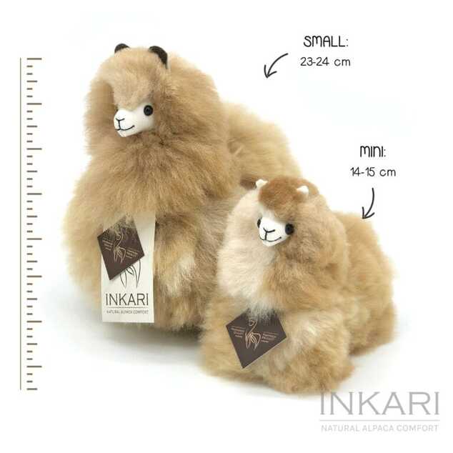 INKARI Plyšová hračka Alpaca Mini Sandstone 15cm