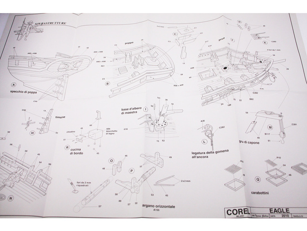 COREL Eagle briga 1812 1:85 kit