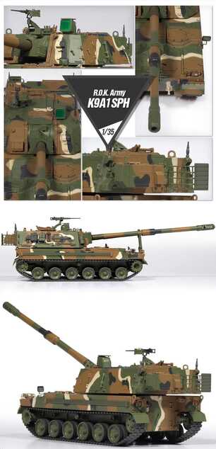 Modellbausatz Militär 13561 - R.O.K. Armee K9A1 SPH (1:35)