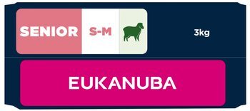 Krmivo EUKANUBA Senior Small and Medium rich in lamb 3 kg