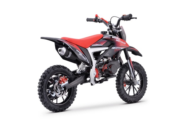 Moto de gasolina para niños Beneo Motors CROSS SX roja - 50cm3