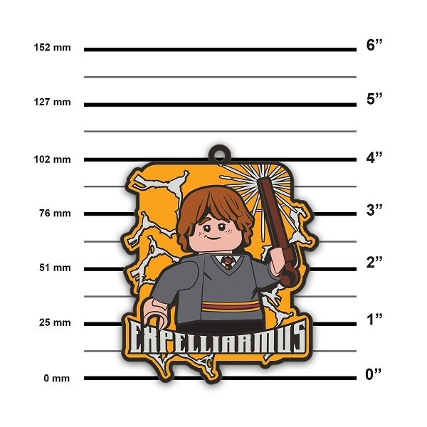 LEGO Harry Potter Ron Weasley magnetka