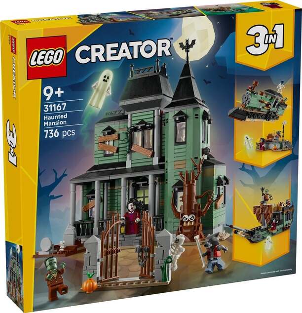 LEGO® Creator 3 v 1 31167 Strašidelný dom