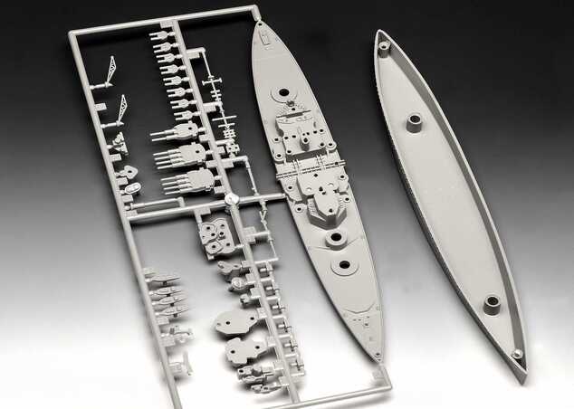 Plastikmodellbausatz Schiff 05182 - HMS Duke of York (1:1200)