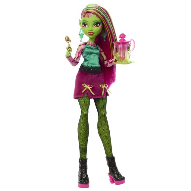Monster High Skulltimate Secrets Garden Mysteries bábika - Venus