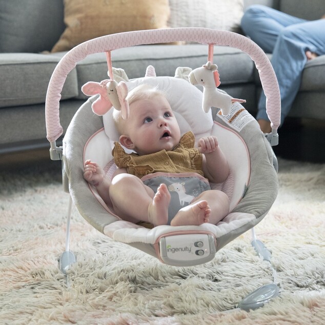 Lehátko vibrujúce s melódiou Flora the Unicorn™ 0m+, do 9kg