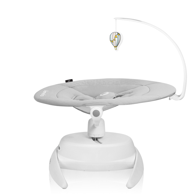 LIONELO Hamaca para bebés Iris Grey Concrete, 0m+