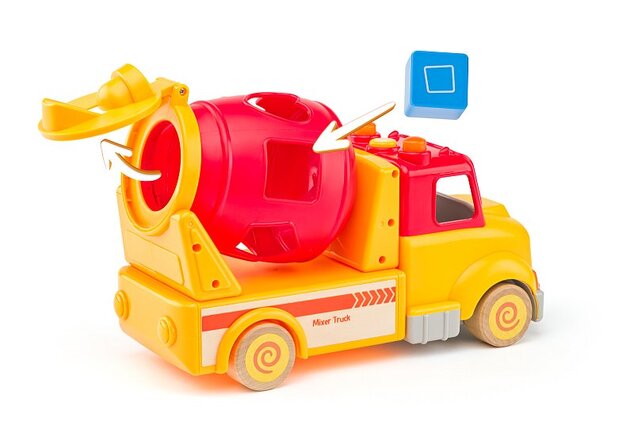Woody Auto miešačka so zvukmi a svetlom