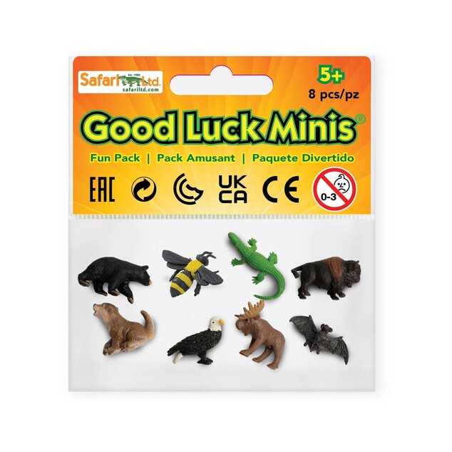 Safari® Fun pack Zvieratká Severnej Ameriky 8 figúrok