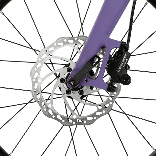 PUKY Kinderfahrrad 20" X-COADY SL DISC, flat violet