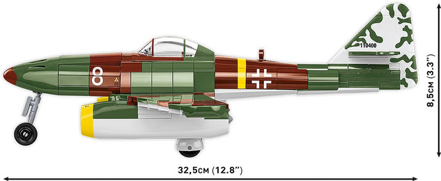 Cobi 5776 II WW Messerschmitt Me 262A-1a "Schwalbe", 1:32, 505 p, 1 f