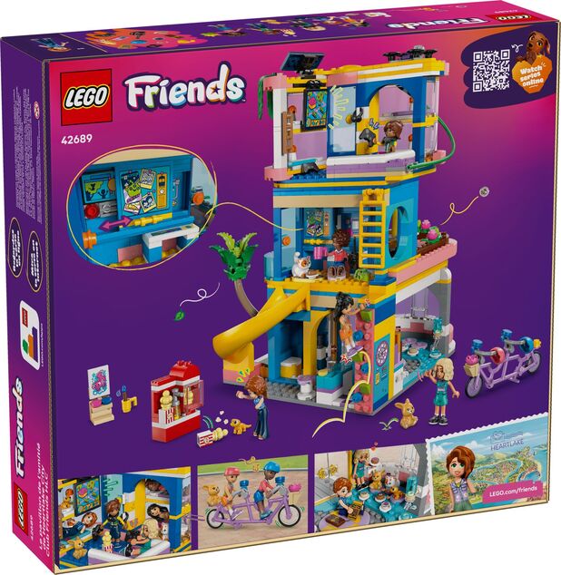 LEGO® Friends 42689 Klubovňa kamarátov v mestečku Heartlake