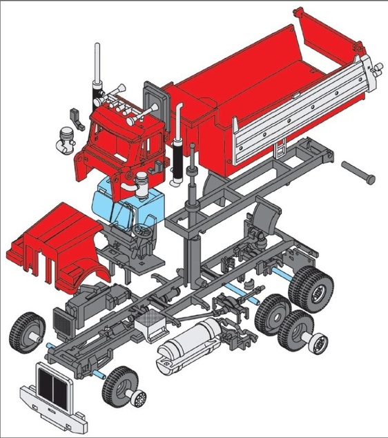 Monti system 44 - Dumper Truck