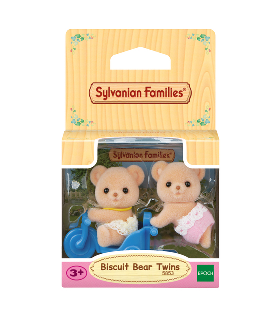 Sylvanian Families Dvojčka piškotnih medvedkov z motorjem