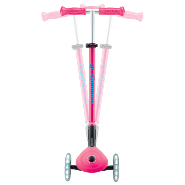 Globber detská skladacia kolobežka Elite Lights Fuchsia