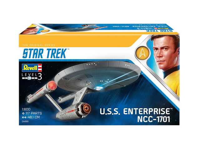 Plastikmodellbausatz Star Trek 04991 - USS Enterprise NCC-1701 (TOS) (1:600)