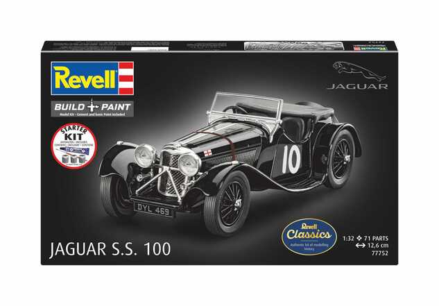 Starter Kit autó 77752 - Jaguar SS 100 (1:32)