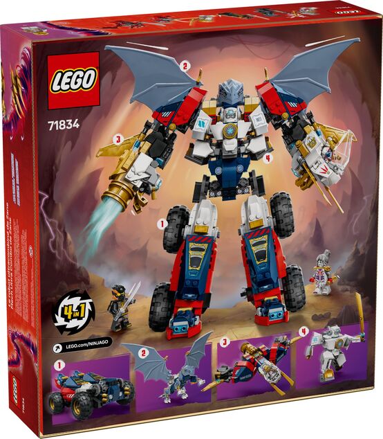 LEGO® NINJAGO® 71834 Zaneov ultrakombo robot
