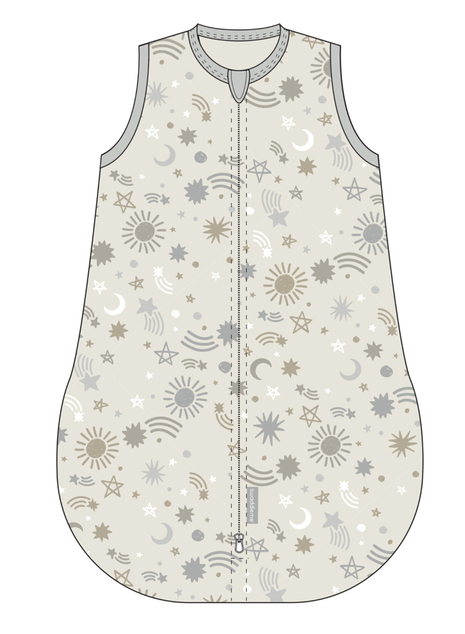 INGENUITY Vreća za spavanje pamučna 1 TOG SwaddleMe™ Celestial Dance 0m+