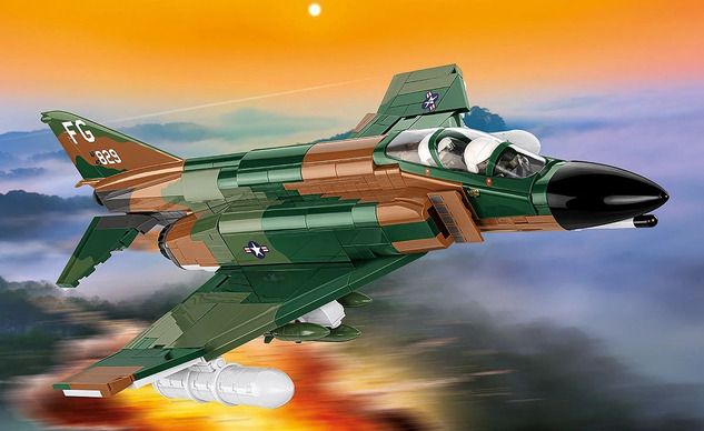 Cobi 2427 Vietnam War F-4C Phantom II, 1:48, 738 k