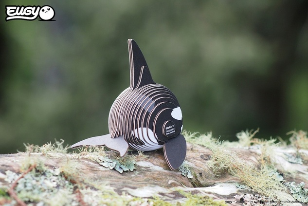 EUGY Orca 3D puzzle di cartone