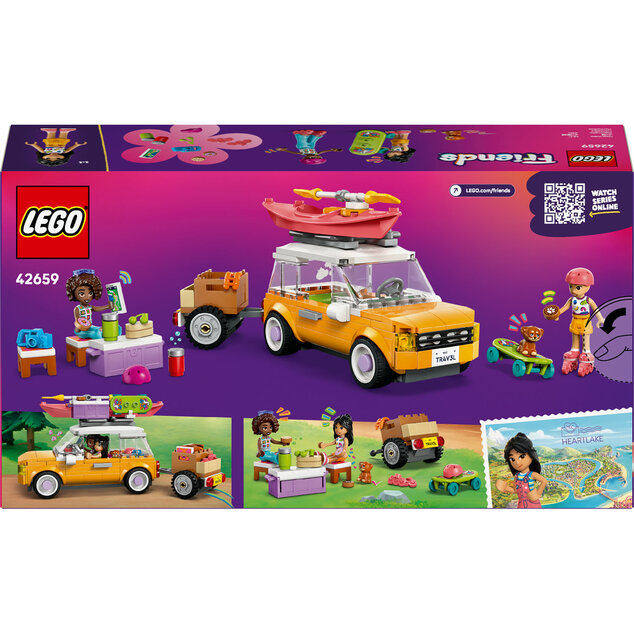 LEGO® Friends 42659 Excursie cu mașina cu prietenii