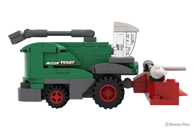 BRIXIES Plus 222.708 Fendt Katana 65 Mini - zberová rezačka, 1:65, 123 k