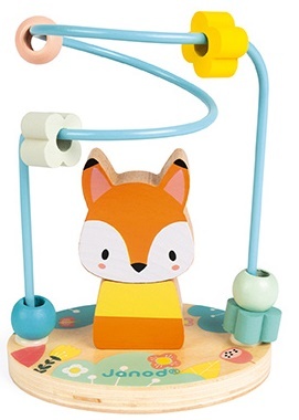 Janod Schleifenpuzzle Fuchs Pure