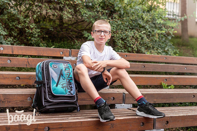 BAAGL Schulrucksack Cubic Krieger