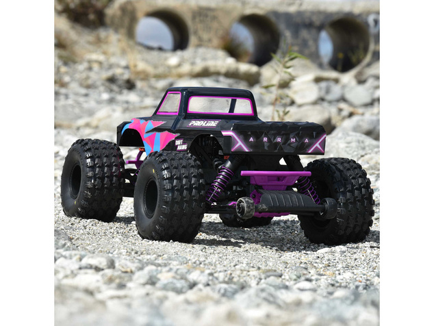 Pro-Line kerék 1:10 gumiabronccsal Dirt Hawg 2.0 2.6", fekete Stock tárcsa (2): Arrma Quake, Gorgon