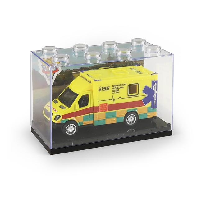 Auto ambulancia / sanitka Zdravotnícka záchranná služba hl. m. Prahy 10 cm