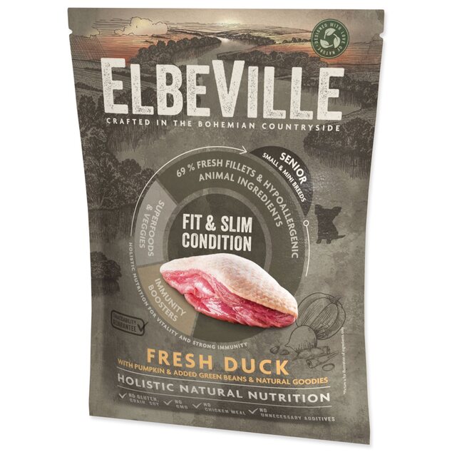 Vzorka ELBEVILLE Puppy &amp; Junior All Breeds Fresh Duck Healthy Development 100g