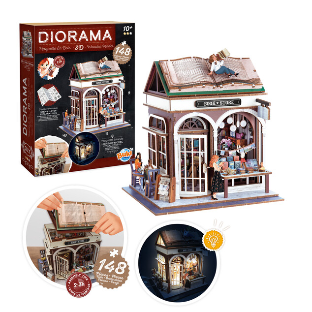 Diorama Librairie