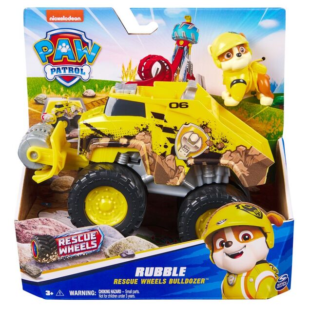 Paw Patrol tematické vozidlá rescue wheels Rubble