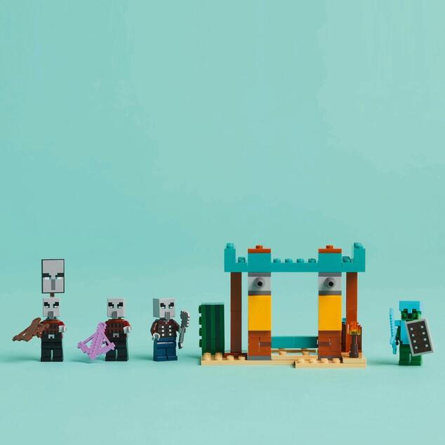 LEGO® Minecraft® 21267 Hinterhalt des Plünderers