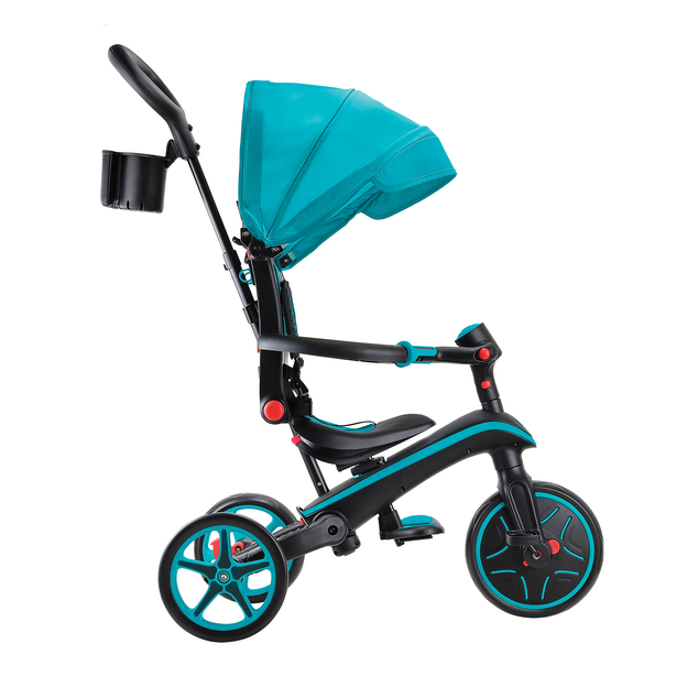 Globber detská trojkolka skladacia 4v1 - Teal
