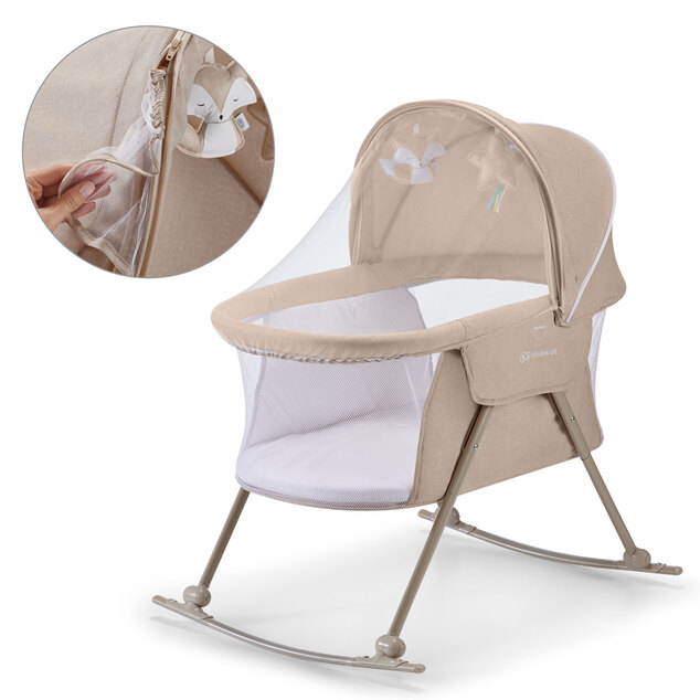 Postieľka detská 3v1 Lovi Beige Kinderkraft 2019/2020