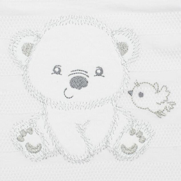 Neugeborenen-Set für die Entbindungsstation New Baby Sweet Bear weiß 56 (0 - 3 Monate)