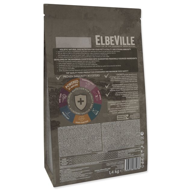 Krmivo ELBEVILLE Adult All Breeds Healthy Skin and Coat Fresh Carp 1,4kg