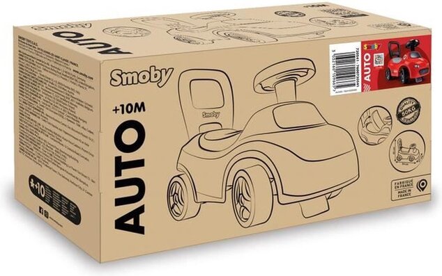 Smoby Odrážadlo Auto Červené