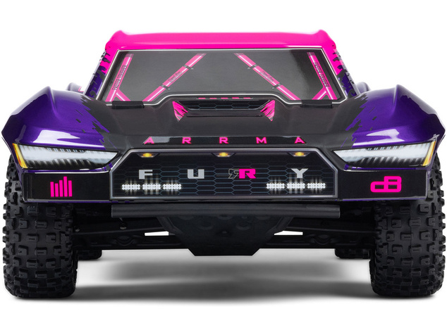 Arrma Fury 223S BLX 2WD 1:10 RTR DSC modrá