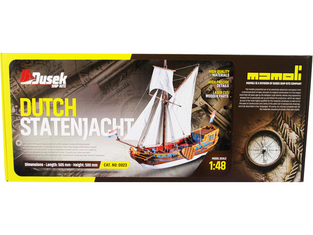 Dušek Holandská štátna jachta 17st. 1:48 kit